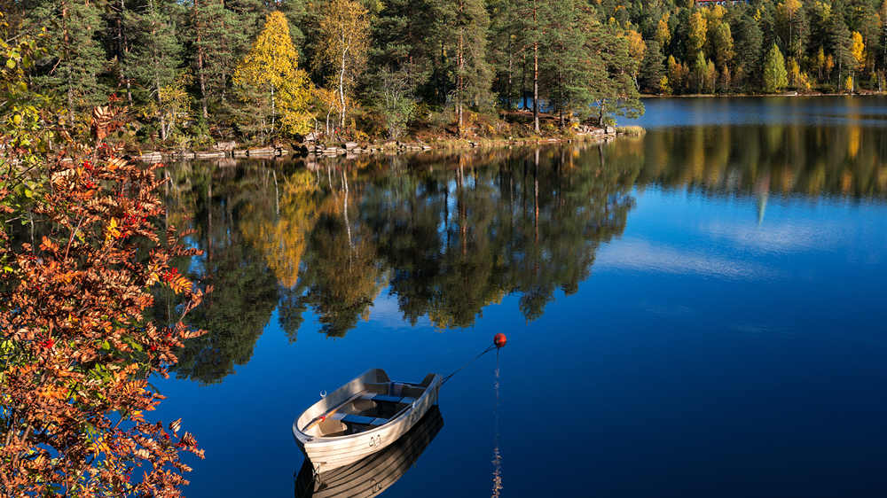 Bildet kan inneholde: innsjø